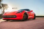 Chevrolet Corvette Stingray on Strasse Wheels 2014 года